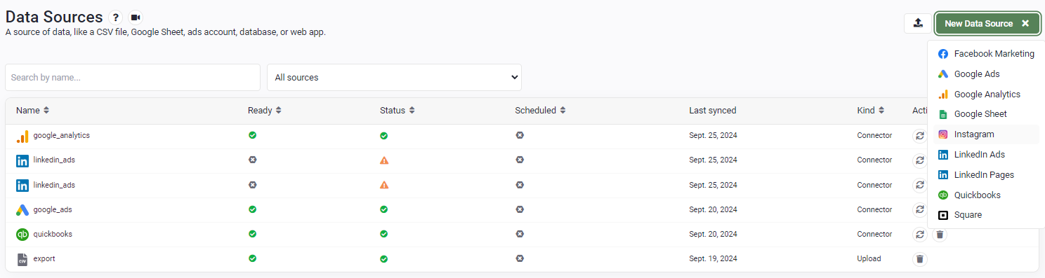 screenshot of Go Fig